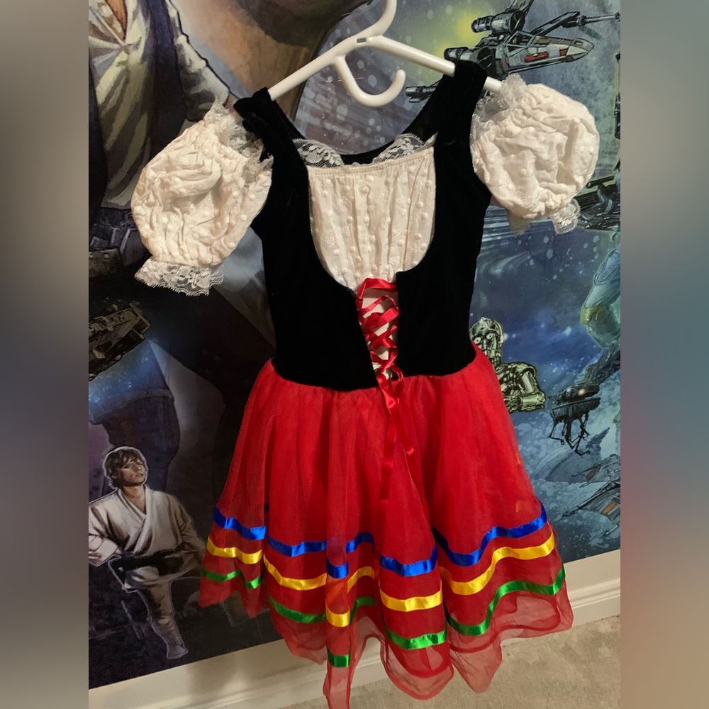 Colorful girls Halloween Costume